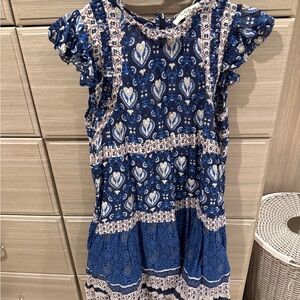 Sea New York Blue and White mini Dress